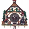 3D Bavarian Cuckoo Clock German Pewter Christmas Ornament -Deals Steinking Store 3D Bavarian Cuckoo Clock German Pewter Christmas Ornament KN1626004C 35602.1537295015