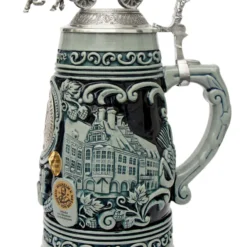 425 Year Anniversary Hofbrauhaus HB Brewery Beer Stein Cobalt -Deals Steinking Store 425 Year Hofbrauhaus HB Anniversary Beer Stein Cobalt K425SG RS SM 57312.1417530580