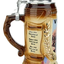 75 Years VE-Day Anniversary Beer Stein | Tank Lid -Deals Steinking Store 75 Years VE Day Anniversary Beer Stein Tank Lid LS SM 11804.1586801551