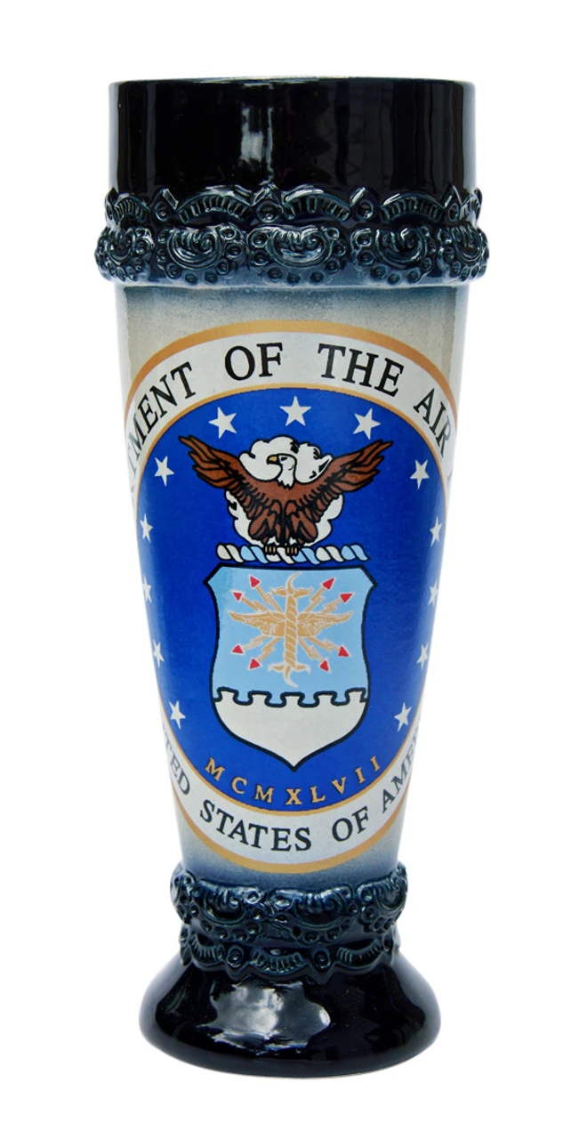 Air Force Stoneware Wheat Beer Cup