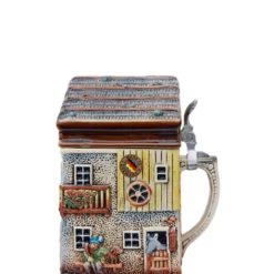 Alpine House 3D Beer Stein | 1 Liter -Deals Steinking Store Alpine House 3D Beer Stein K152 RS SM 39273.1490221324