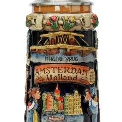 Amsterdam Holland Panorama Beer Stein