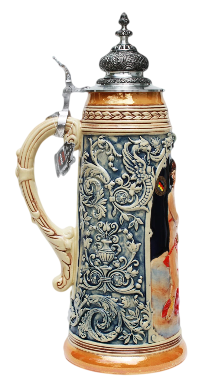 King Limitaet 2012 | Apollo Handpainted Beer Stein 5 King Limitaet 2012 | Apollo Handpainted Beer Stein - Image 3