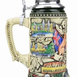 Australia Beer Stein Rustic -Deals Steinking Store Australia Beer Stein Rustic K313ARU LS SM 78908.1555527524