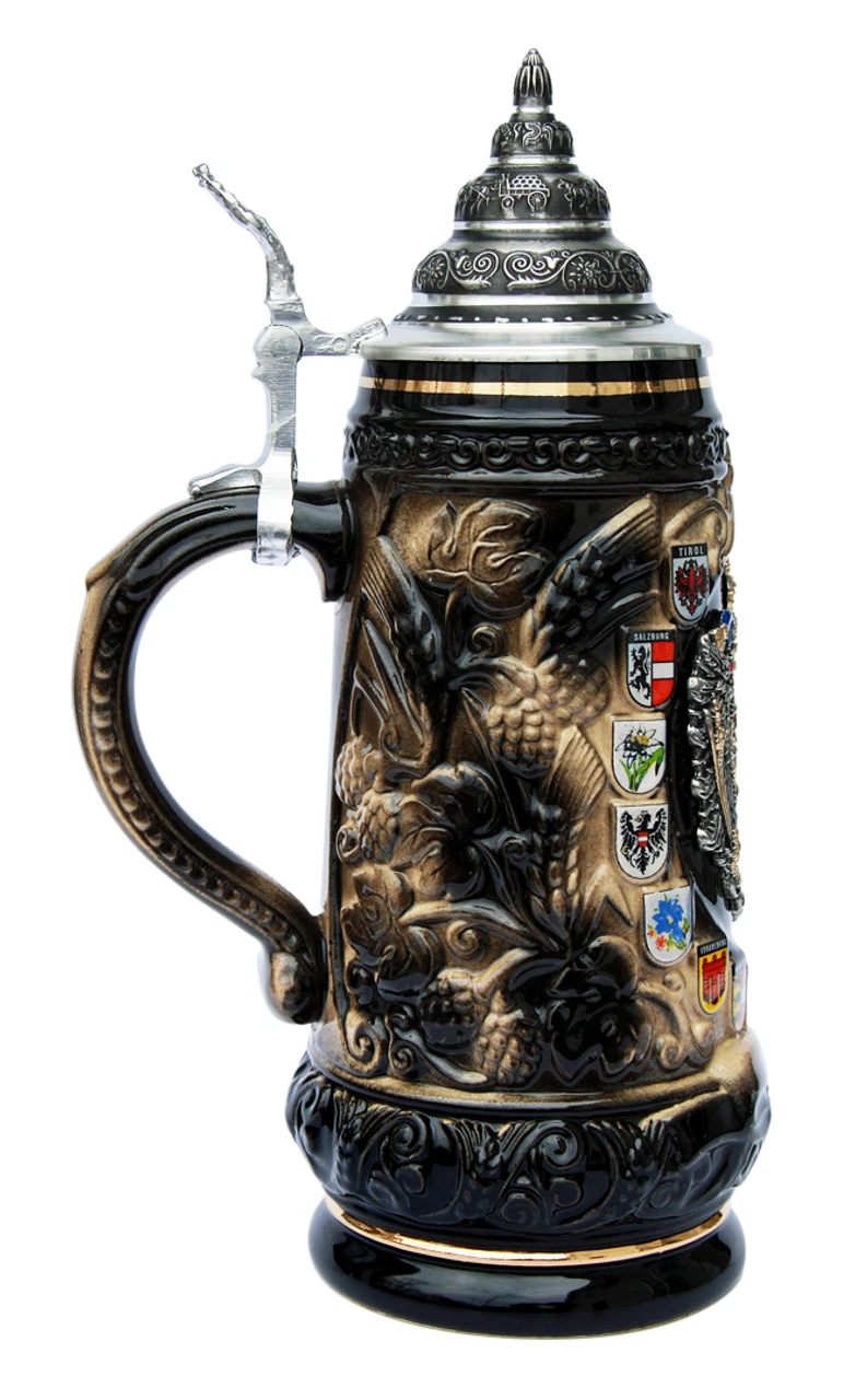 Austria Coat Of Arms Beer Stein 4 Austria Coat Of Arms Beer Stein - Image 2