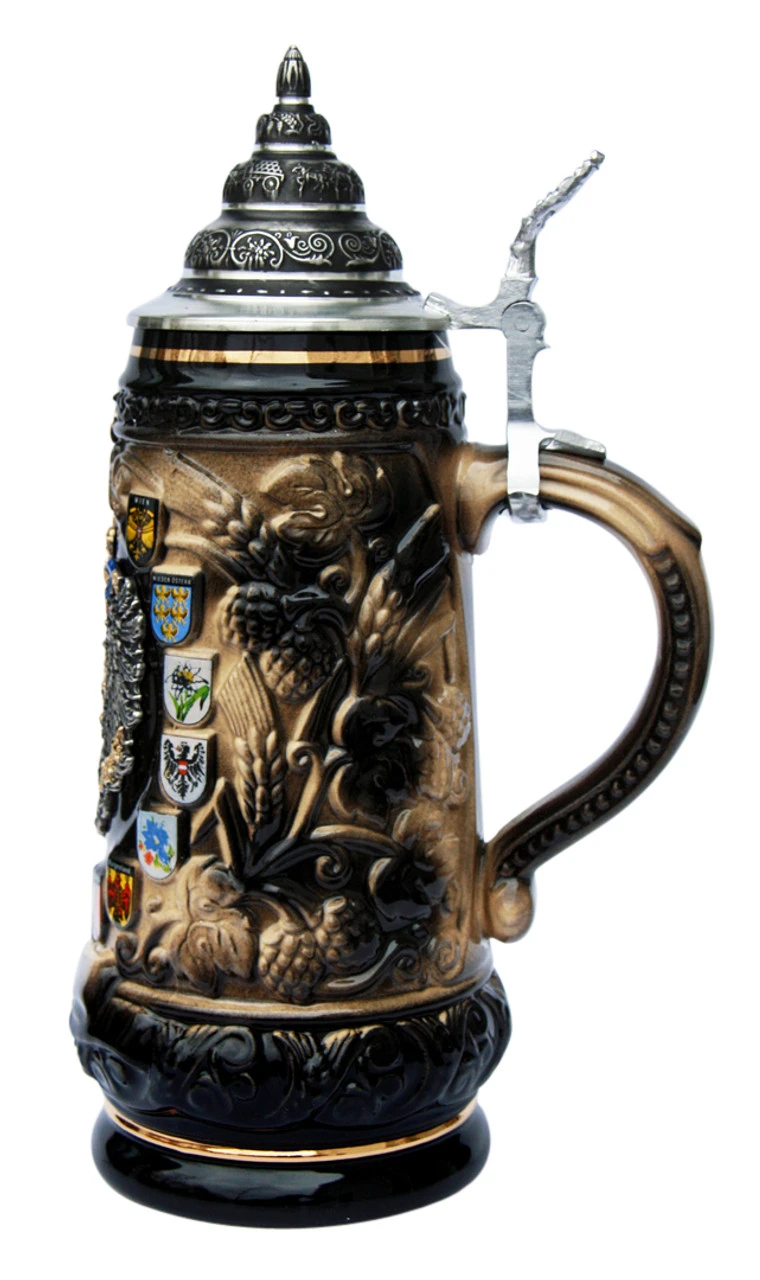 Austria Coat Of Arms Beer Stein 5 Austria Coat Of Arms Beer Stein - Image 3