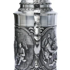 Austria Pewter Beer Stein -Deals Steinking Store Austria Pewter Beer Stein AS10944 Back SM 17787.1398608743