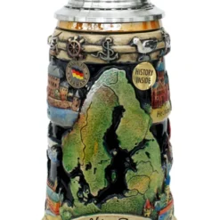 Baltic Sea Panorama Beer Stein