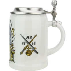 Zimmermann Bavaria Crest Porcelain Beer Stein -Deals Steinking Store Bavaria Crest Porcelain Beer Stein Z9982 RS SM 28078.1605826919