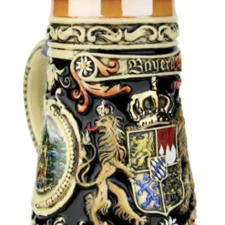 Bavaria Oberammergau German Beer Stein 10 Bavaria Oberammergau German Beer Stein -Deals Steinking Store Bavaria Oberammergau German Beer Stein K1001 LA SM 64347.1585841663
