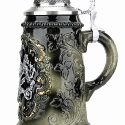 Bavaria Pewter Lion Crest Beer Stein -Deals Steinking Store Bavaria Pewter Lion Crest Beer Stein K455SZB RS SM 49934.1490903076