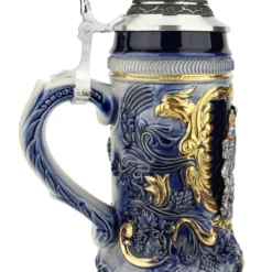 Bavaria Royal Lion Crest Beer Stein -Deals Steinking Store Bavaria Royal Lion Crest Beer Stein ZB14232169 LS SM 98539.1618258243