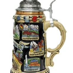 Bavarian Celebration Beer Stein -Deals Steinking Store Bavarian Bayern Panorama Beer Stein K309B RS SM 80676.1500389708