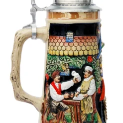 Bavarian Beer Garden Beer Stein 7 Bavarian Beer Garden Beer Stein -Deals Steinking Store Bavarian Beer Garden Beer Stein K714Z LS SM 83787.1401226571
