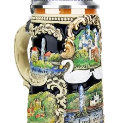 Bavarian Castles Beer Stein