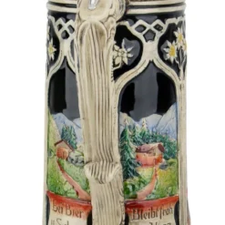Bavarian Hunters Traditional Style 2 Liter Beer Stein -Deals Steinking Store Bavarian Hunters 2 Liter Beer Stein T0080204 4 Back SM 59811.1479049677