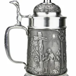 Bavarian Village Maypole Pewter Beer Stein -Deals Steinking Store Bavarian Village Maypole Pewter Beer Stein DN8545SDZ LS SM 11143.1541621537