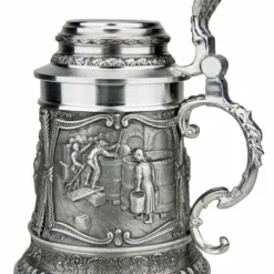 Beer Brewers Pewter Beer Stein -Deals Steinking Store Beer Brewers Pewter Beer Stein AS10346 RS SM 57149.1511122344