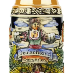 Beer Garden Panorama Grotto Stein | 1 Liter