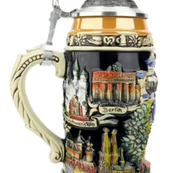 Beer Garden Panorama Grotto Stein | 1 Liter -Deals Steinking Store Beergarden Panorama Grotto Beer Stein ZB1993996 LS SM 10979.1574958455