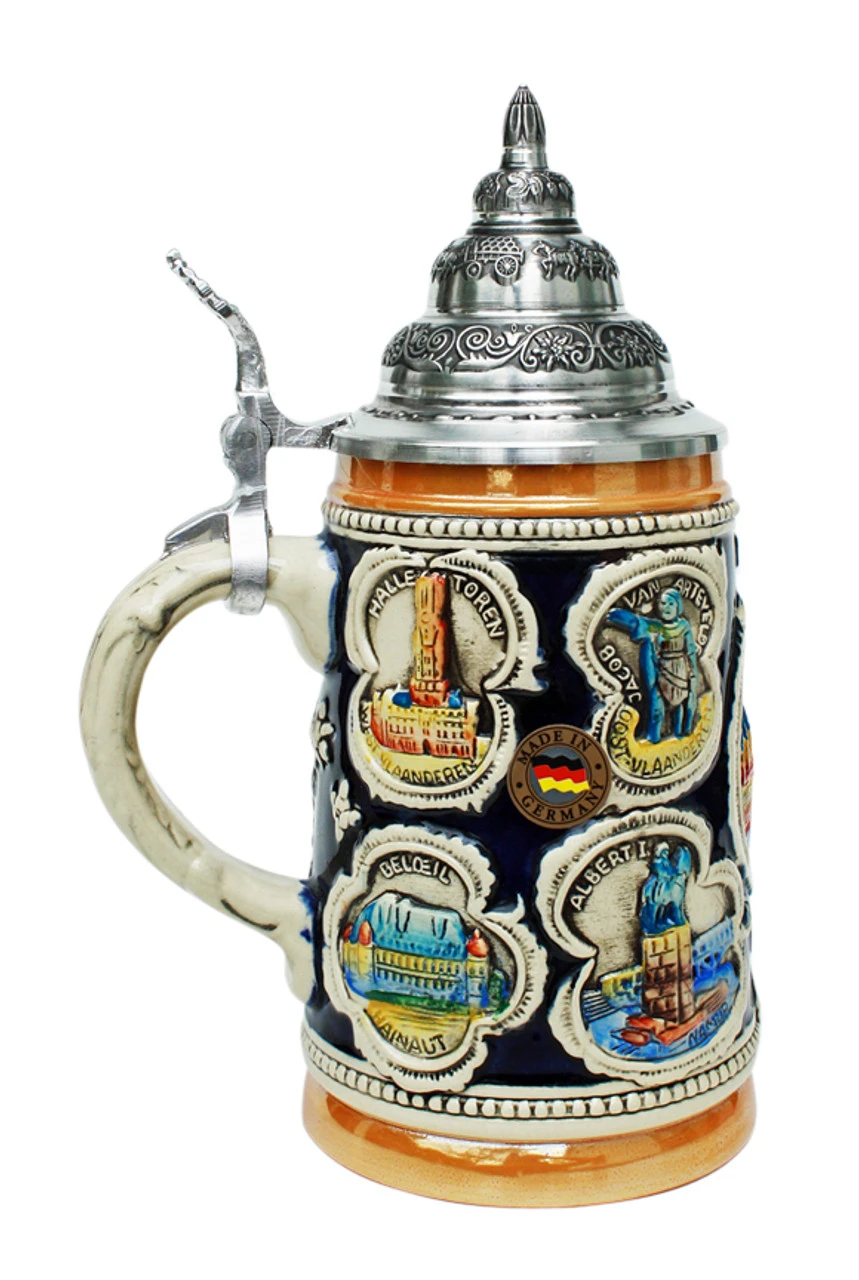 Belgium Beer Stein 4 Belgium Beer Stein - Image 2