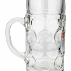 Deals Steinking Store -Deals Steinking Store Berlin Dimpled Oktoberfest Glass Beer Mug 1 Liter BK047B Side SM 70060.1513180869
