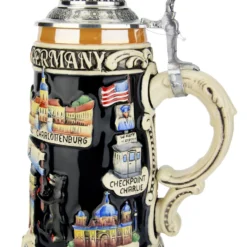Berlin Wall Beer Stein -Deals Steinking Store Berlin Wall Beer Stein K309BW RS SM 28426.1594189086