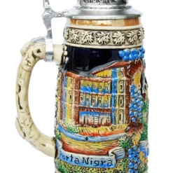 Moselle River Travel Destinations Beer Stein 7 Moselle River Travel Destinations Beer Stein -Deals Steinking Store Burg Cochem Porta Nigra and Burg Eltz Beer Stein K300RC LS SM 53231.1398608864