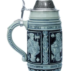 Card Player Beer Stein Cobalt -Deals Steinking Store Card Players Beer Stein Cobalt KT1329EZ LS SM 07129.1401390487