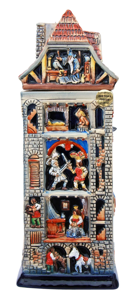 Knights Castle Tower 3D 1.5 Liter Beer Stein