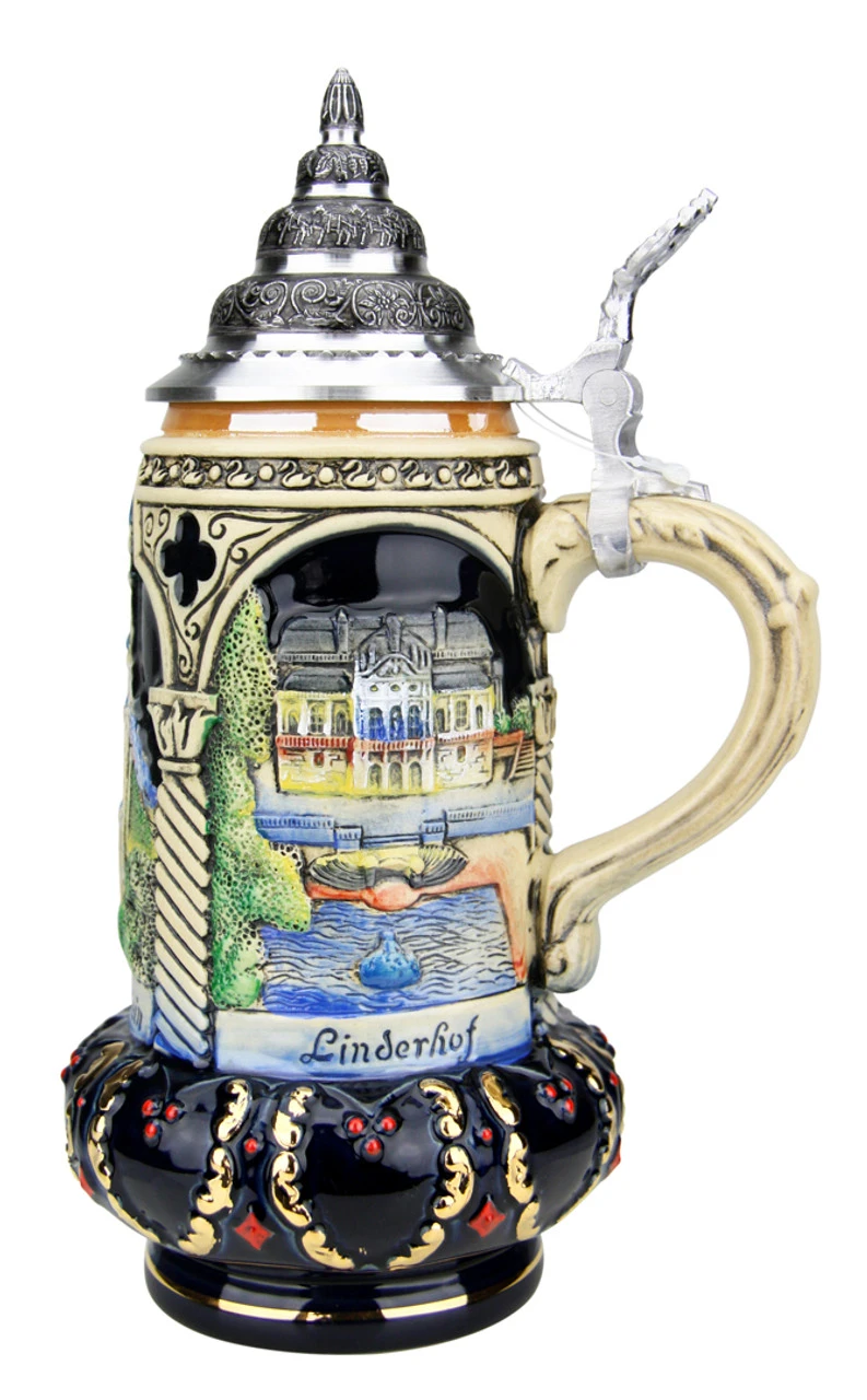 Castles Of King Ludwig Crown Beer Stein 5 Castles Of King Ludwig Crown Beer Stein - Image 3