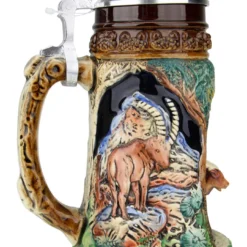 Chamois Wildlife Grotto Beer Stein 11 Chamois Wildlife Grotto Beer Stein -Deals Steinking Store Chamois Wildlife Grotto Beer Stein K335BCH LS SM 93915.1547179903