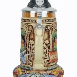 Classic Lovers Wedding Beer Stein Full Color -Deals Steinking Store Classic Lovers Wedding Beer Stein Full Color KT103BZ Back SM 51690.1553542063