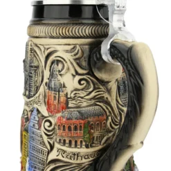 Cologne Koln Beer Stein Rustic 11 Cologne Koln Beer Stein Rustic -Deals Steinking Store Cologne Koln Beer Stein Rustic ZB1745906 Back SM 66744.1649972242