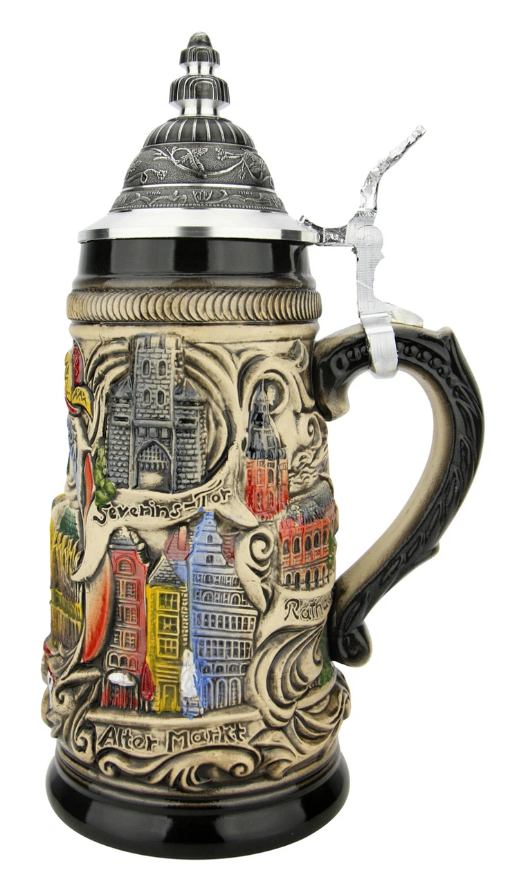 Cologne Koln Beer Stein Rustic 5 Cologne Koln Beer Stein Rustic - Image 3