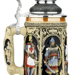 Crusaders Beer Stein | Full Color 9 Crusaders Beer Stein | Full Color -Deals Steinking Store Crusaders Beer Stein Full Color KT1338BZ LS SM 66898.1633472548
