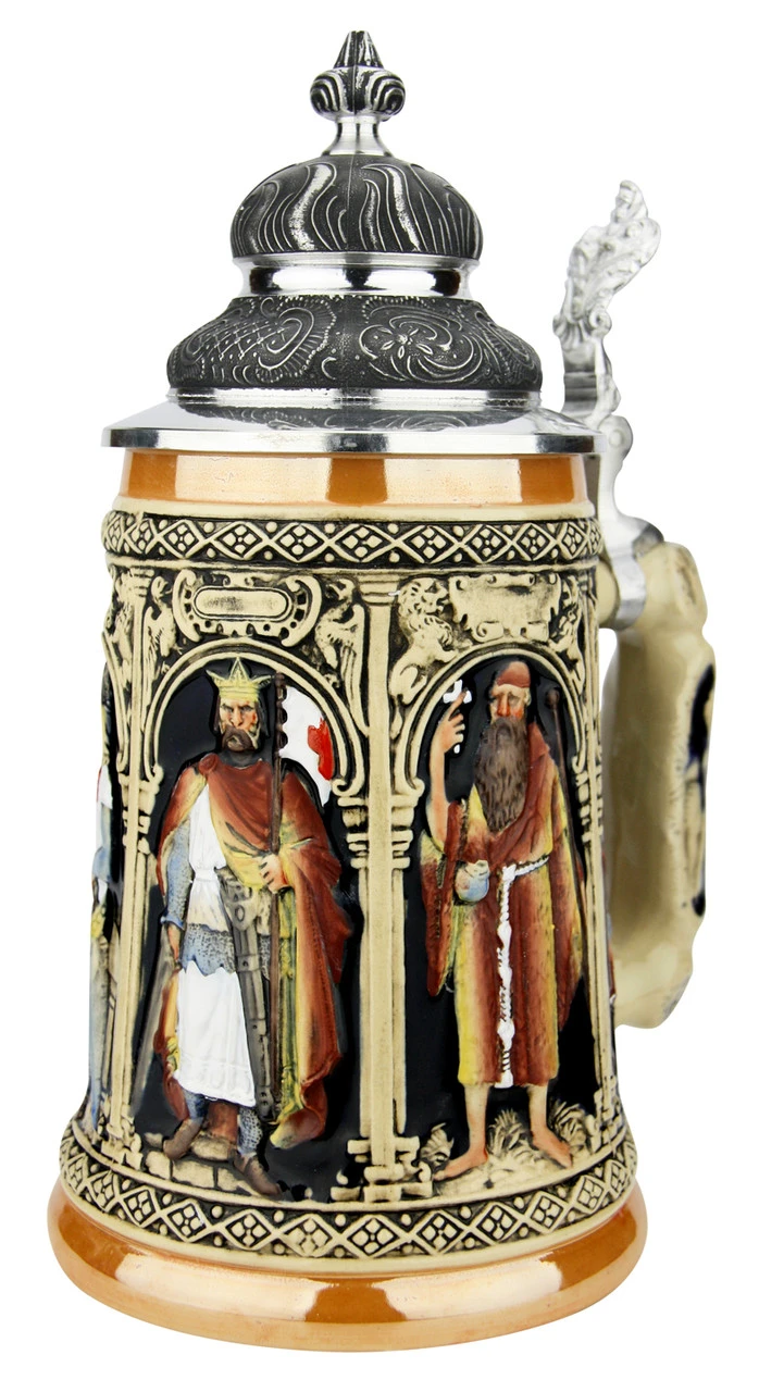Crusaders Beer Stein | Full Color 7 Crusaders Beer Stein | Full Color - Image 5