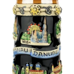 Danube River Commemorative Stein