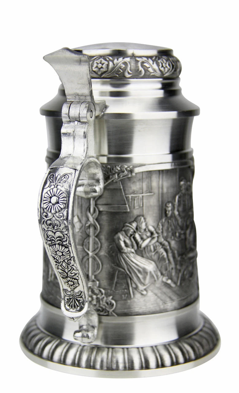 Defregger Pewter Beer Stein | 0.5 Liter 7 Defregger Pewter Beer Stein | 0.5 Liter - Image 5