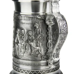 Defregger Pewter Beer Stein | 1 Liter -Deals Steinking Store Defregger Pewter Beer Stein 1 Liter DN8824Z Back SM 55158.1511061308