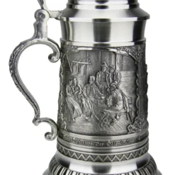 Defregger Pewter Beer Stein | 1 Liter -Deals Steinking Store Defregger Pewter Beer Stein 1 Liter DN8824Z LS SM 97925.1511061308