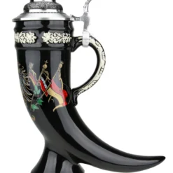 Deutschland Drinking Horn Beer Stein 9 Deutschland Drinking Horn Beer Stein -Deals Steinking Store Deutschland Drinking Horn Beer Stein K2991SD RS SM 90780.1541096891