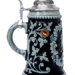 Deutschland Eagle Cobalt Blue Beer Stein -Deals Steinking Store Deutschland Eagle Cobalt Blue Beer Stein K455RA LS SM 37763.1416684756
