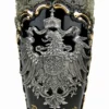 Deutschland Eagle Crest Relief Stoneware Wheat Beer Cup