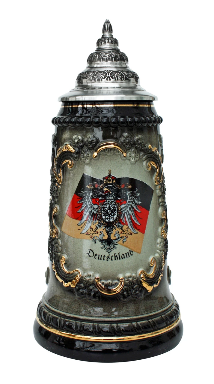 Deutschland Flag Beer Stein 3 Deutschland Flag Beer Stein