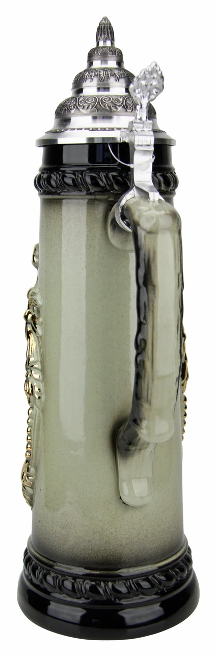 Deutschland German Eagle Beer Stein With Pewter Eagle | 1 Liter - Image 4