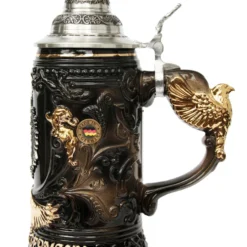 Deutschland Germany Eagle Handle Beer Stein