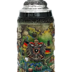 Deutschland Map Beer Stein