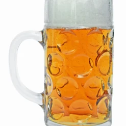 Frankfurt Dimpled Oktoberfest Glass Beer Mug 1 Liter 7 Frankfurt Dimpled Oktoberfest Glass Beer Mug 1 Liter -Deals Steinking Store Dimpled Glass Oktoberfest Isar Beer Mug Side SM 37972.1515624471