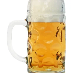 Nurnberg Dimpled Oktoberfest Glass Beer Mug 0.5 Liter -Deals Steinking Store Dimpled Oktoberfest Glass Beer Mug 0.5 Liter BK046 FNT SM 26917.1550679972